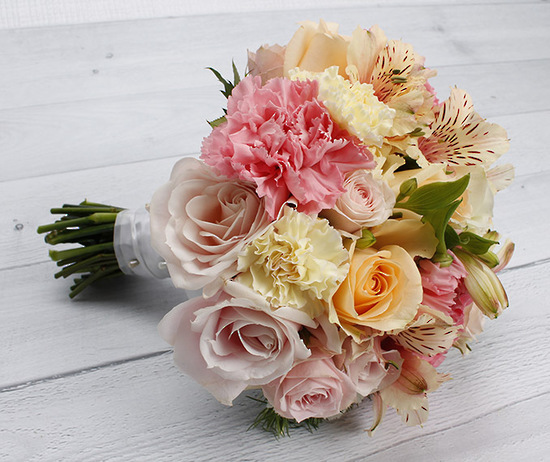 carnation bridal bouquet