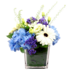 Wedding flower arrangement in vase