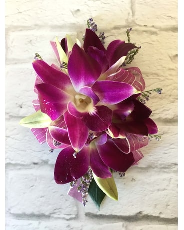 mini dendro orchid bouquet