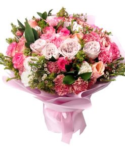 Mentha rose carnation bouquet