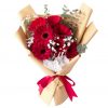 red gerbera bouquet (2)