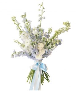 white ranunculus bridal bouquet (2)