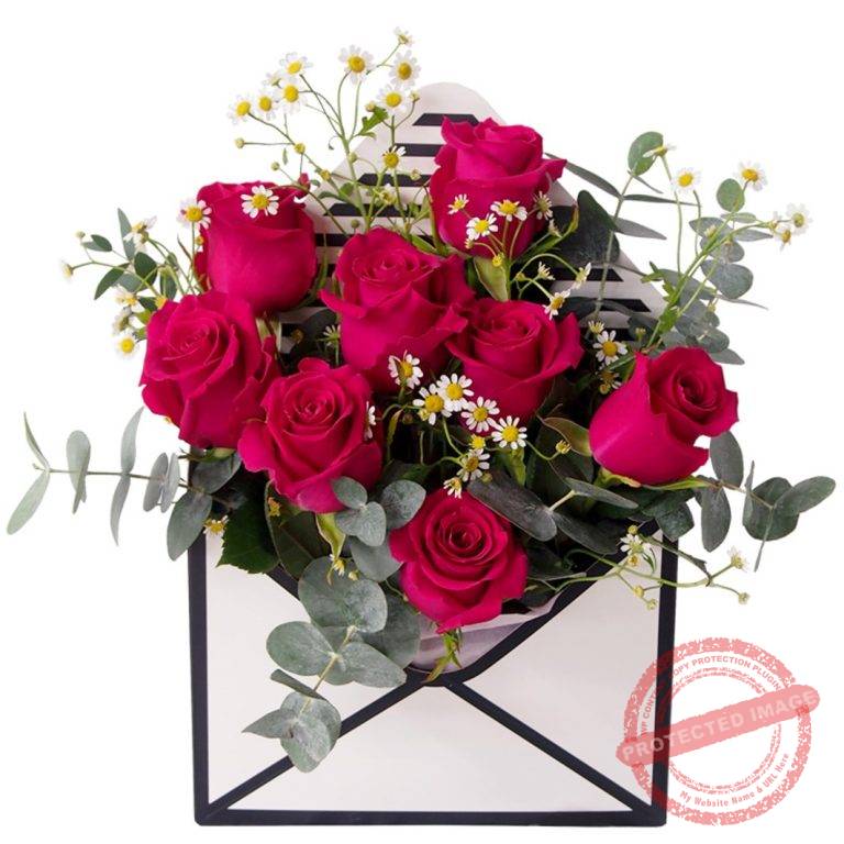 MDAY213 FLOWER ENVELOP D3 Little Flower Hut 1 Singapore Online Florist