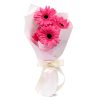 KH-85 gerbera pink bouquet