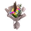 3 tinted rainbow rose bouquet