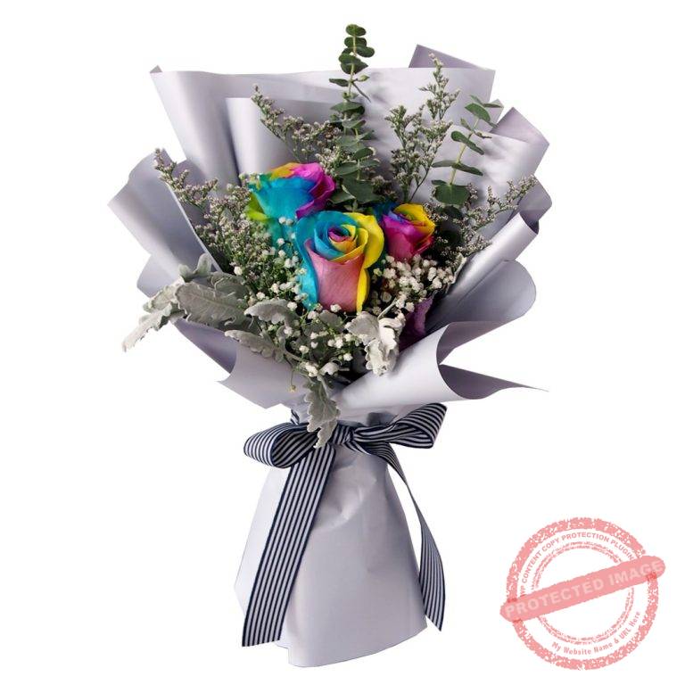 KH79 Rainbow Delight Little Flower Hut 1 Singapore Online Florist
