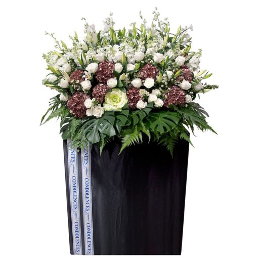 cd-133 EXTRA LARGE BLACK FUNERAL FLOWER STAND