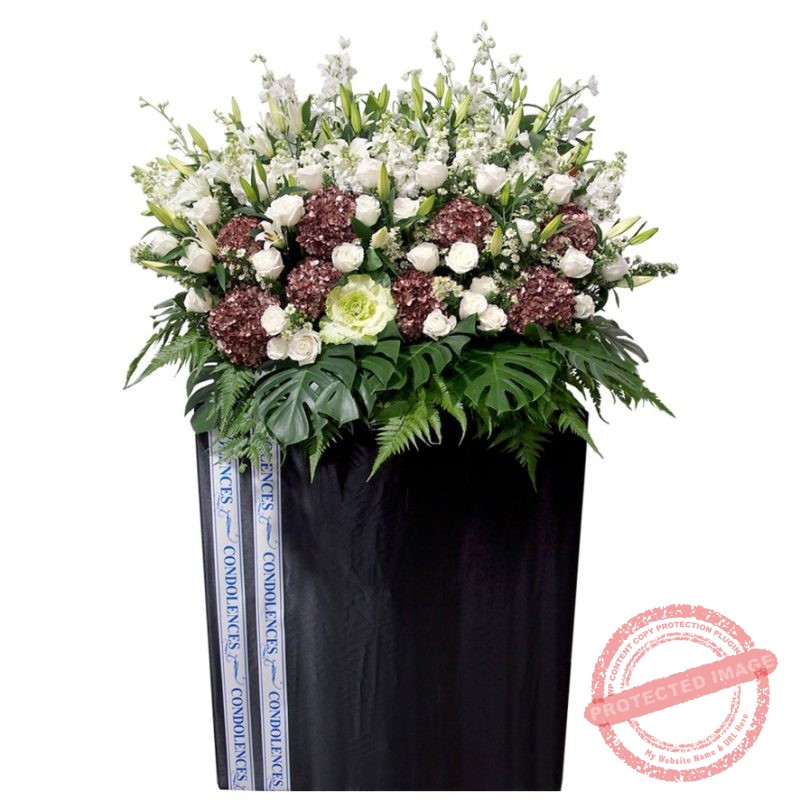 CD133 LEGACY FUNERAL FLOWER STAND Little Flower Hut 1 Singapore