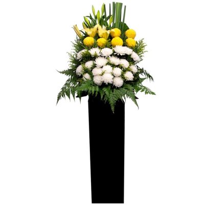 CD-134 BRAVE FUNERAL FLOWER STAND - Little Flower Hut #1 Singapore ...