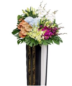 CD-135 WISPS FUNERAL FLOWER STAND