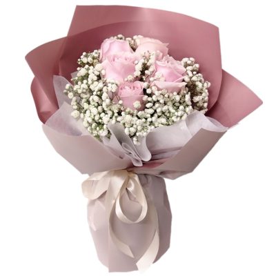 KH-108 pink Rose Bouquet