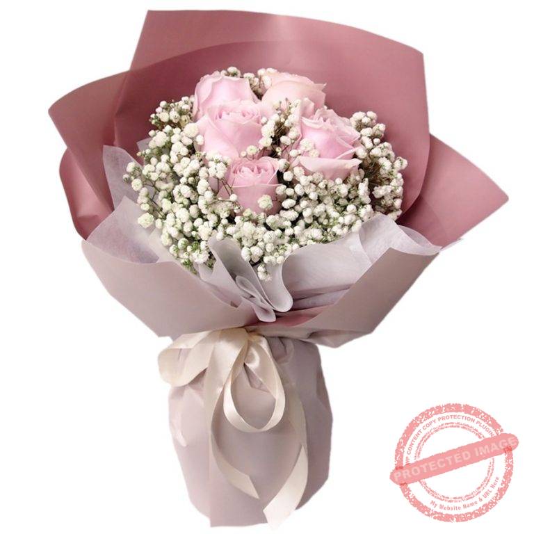 KH108 Treasure Rose Bouquet Little Flower Hut 1 Singapore Online Florist