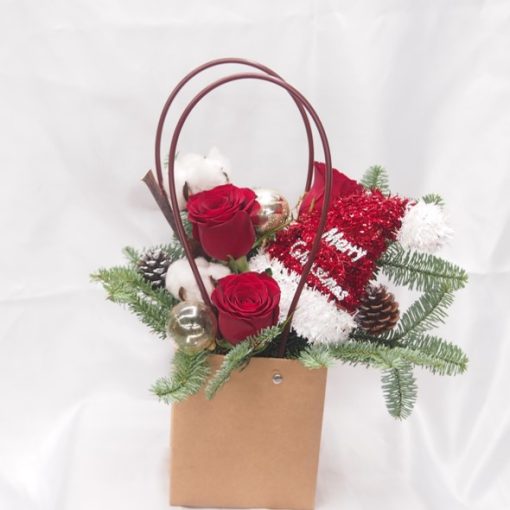 christmas flower bag 2