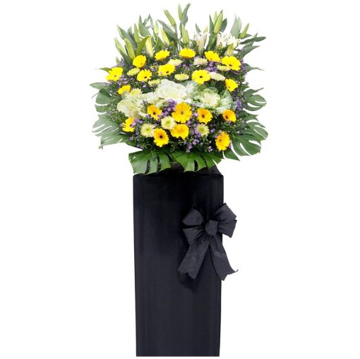 CD-163 NOT FORGOTTEN FUNERAL FLOWER STAND