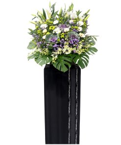 CD-159 BLESSED ASSURANCE FUNERAL FLOWER STAND