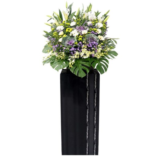 CD-159 BLESSED ASSURANCE FUNERAL FLOWER STAND