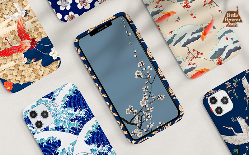  Japanese art printing phone cases 