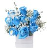 Box-38 Undivided Affection blur roses flower box