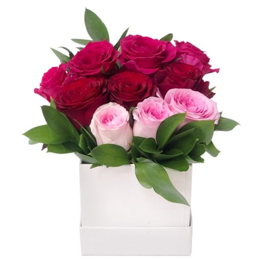 Box-44 Love Alone rose flower box