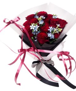 KH-118 Genuine Affection red rose hand bouquet