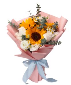 KH-122 Infinite Devotion sunflower bouquet