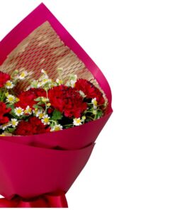 KH-134 Blooming Beauty carnation bouquet