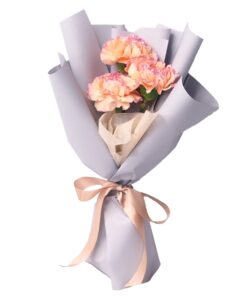 KH-135 Healing Presence carnation bouquet