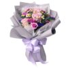 KH-141 Lovely Blooms rose bouquet