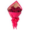 KH-137 Understanding Heart rose bouquet