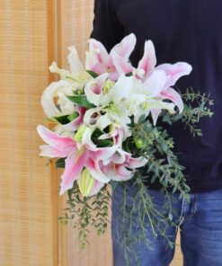 Make your own flower bouquet online lilies