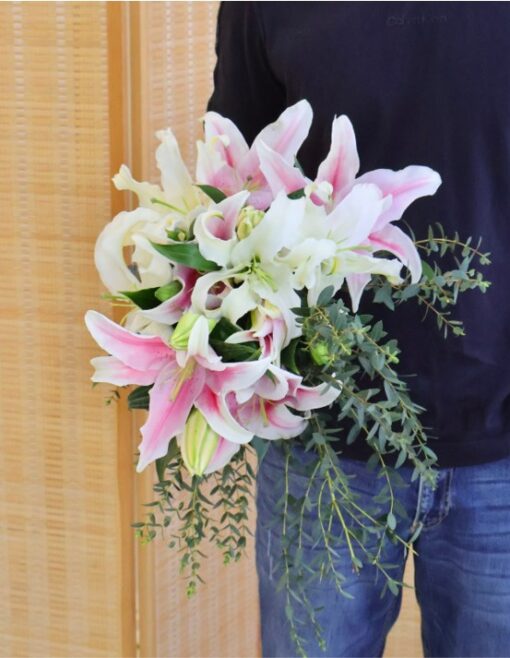 Make your own flower bouquet online lilies