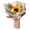 kh-157 Sunflower Bouquet Amber