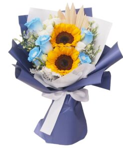 kh-158 Sunflower Bouquet Luxe