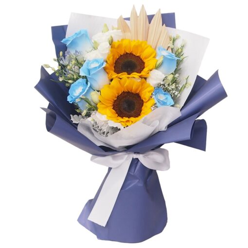 kh-158 Sunflower Bouquet Luxe